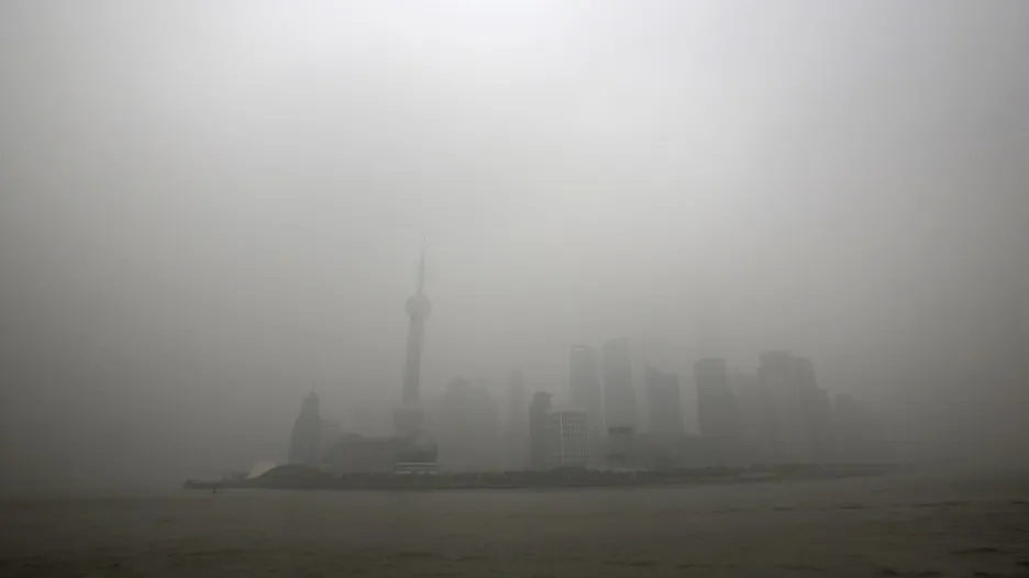 Smog v Šanghaji