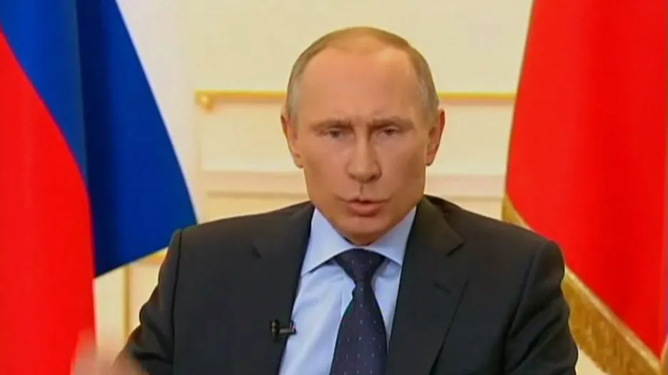 Putin na setkání s novináři nebyl ve své kůži