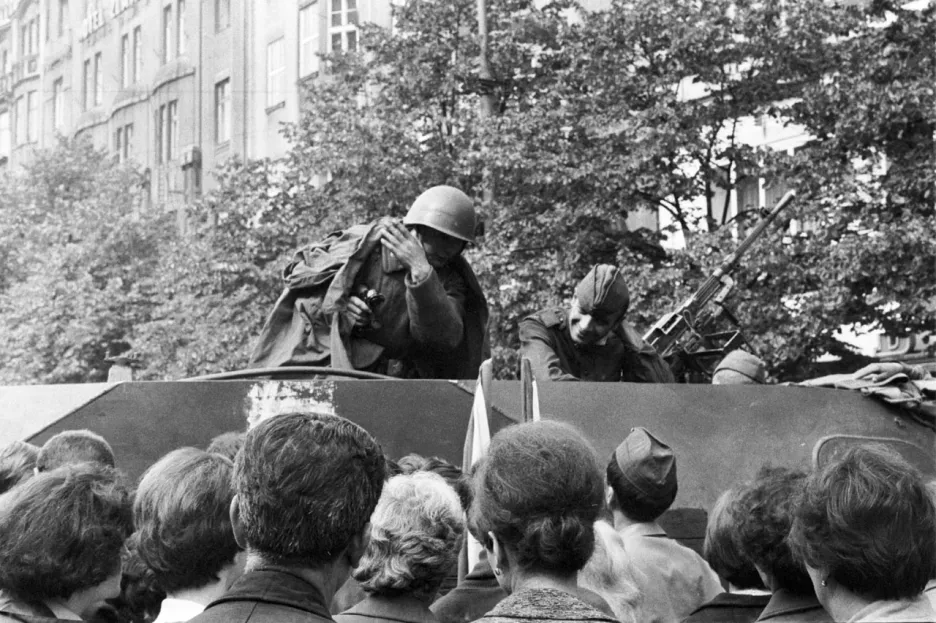 Srpen 1968 v ulicích Prahy