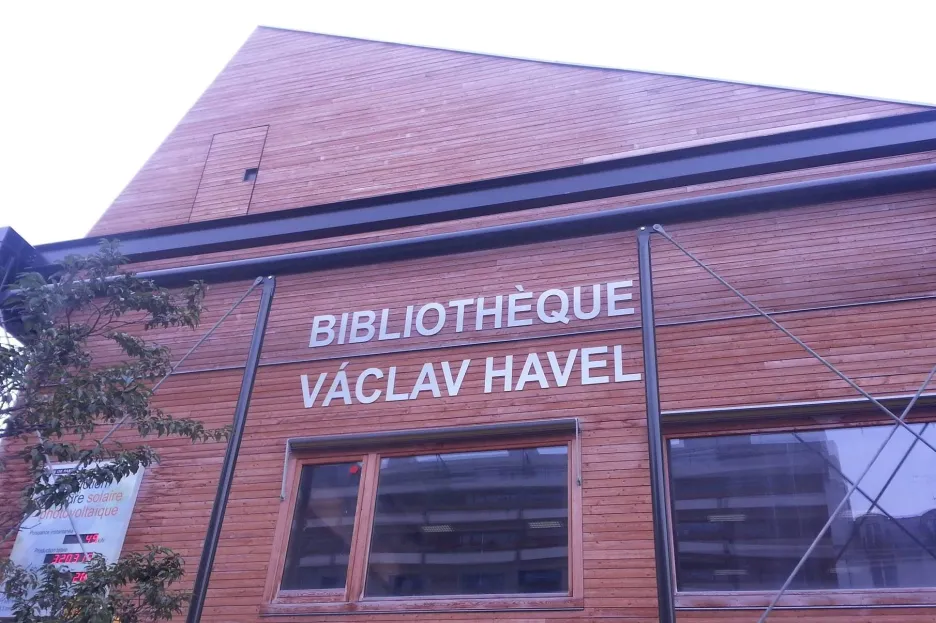 Knihovna Václava Havla v Paříži