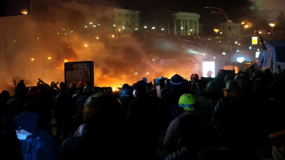 Nepokoje v Kyjevě