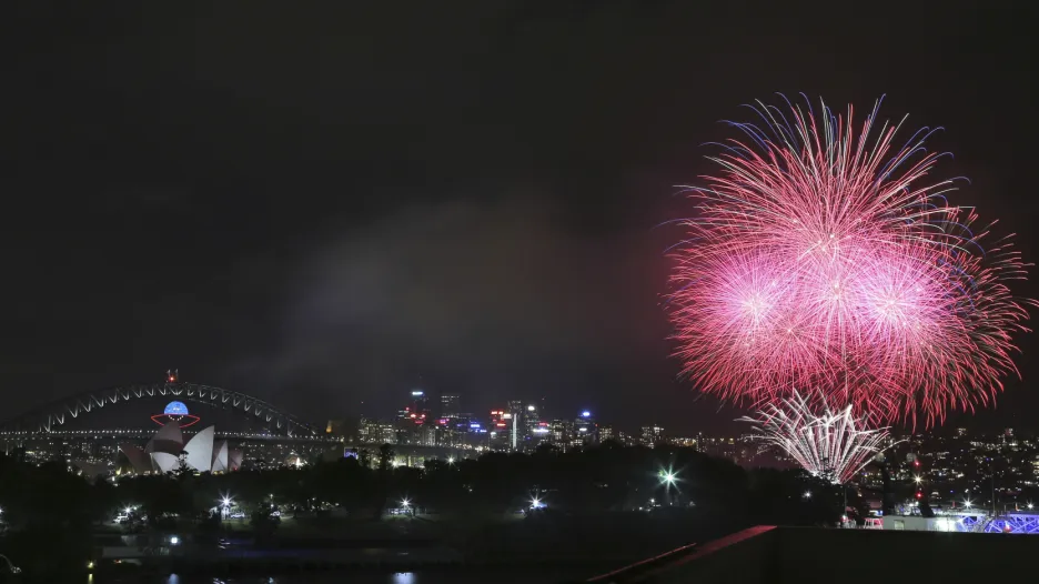 Oslavy příchodu roku 2014 v Sydney