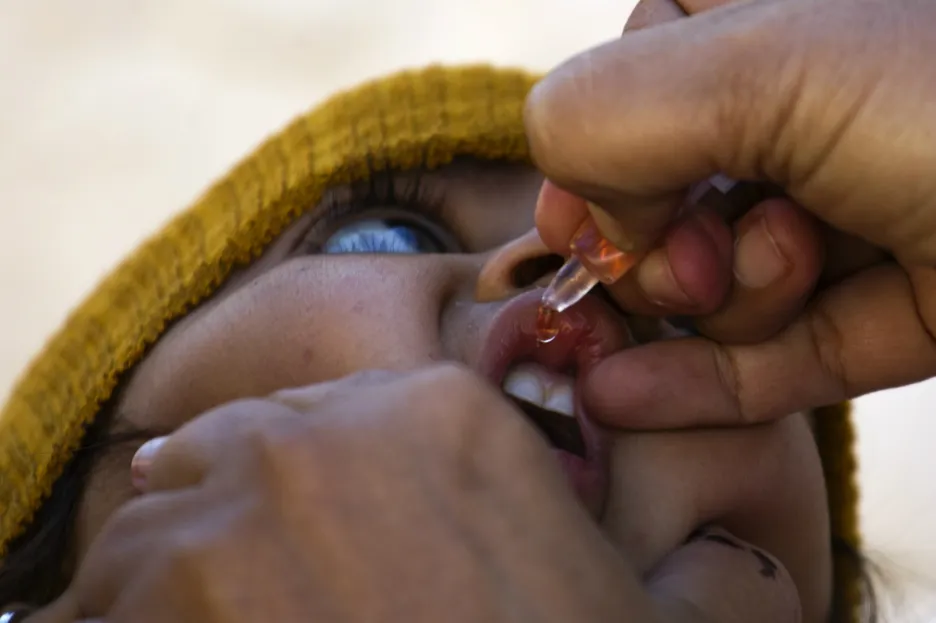 Očkování proti obrně