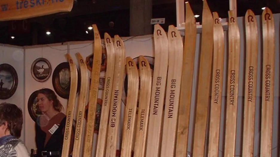 Dřevěné lyže