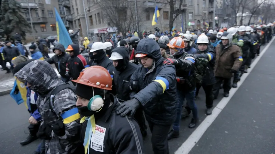 Protivládní protesty v Kyjevě