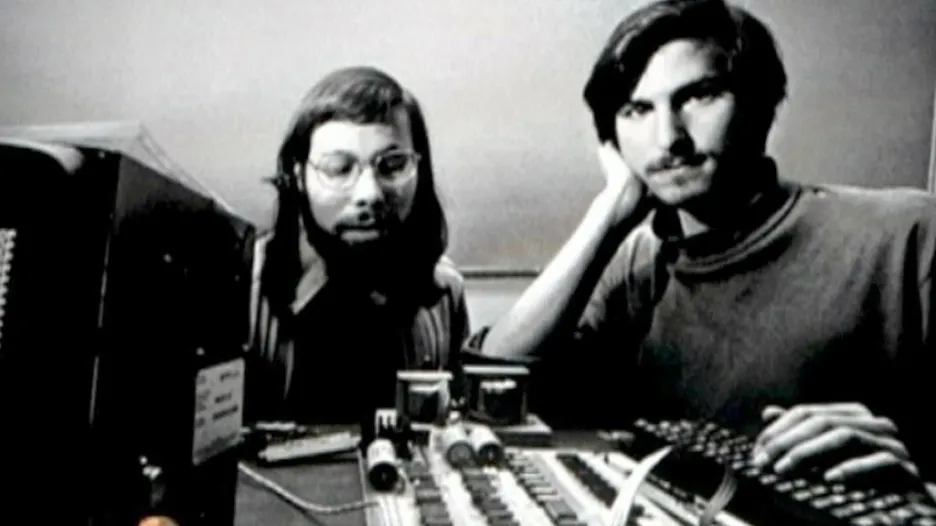Steve Wozniak a Steve Jobs