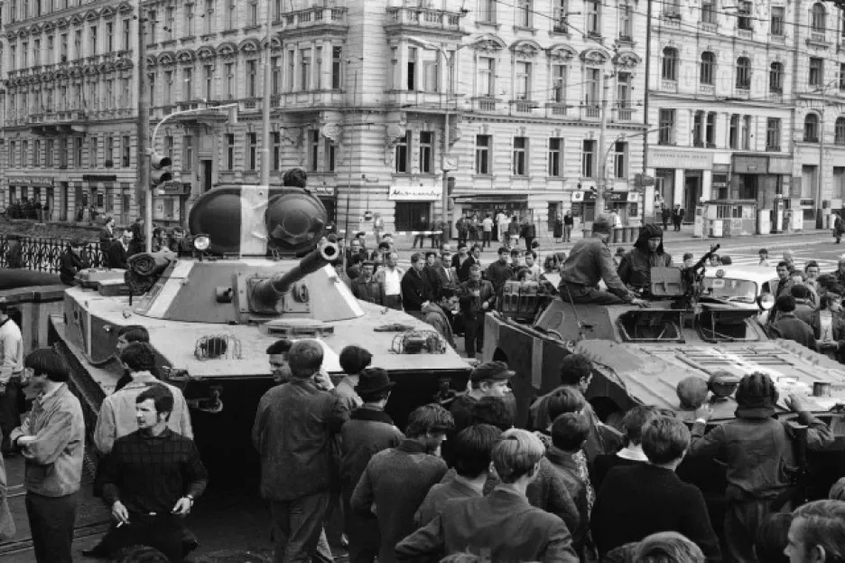 Srpen 1968 v Praze