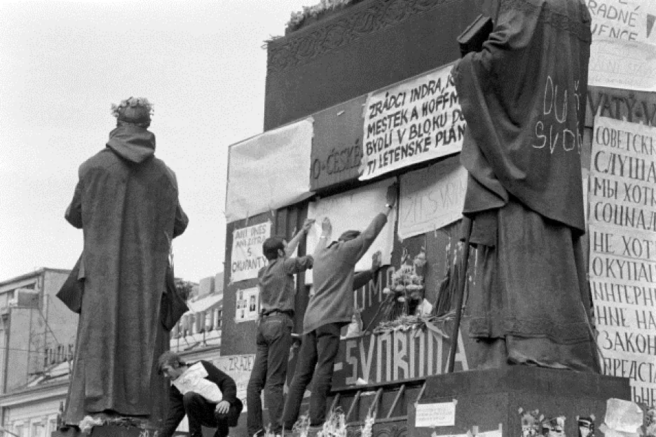 Srpen 1968 v Praze