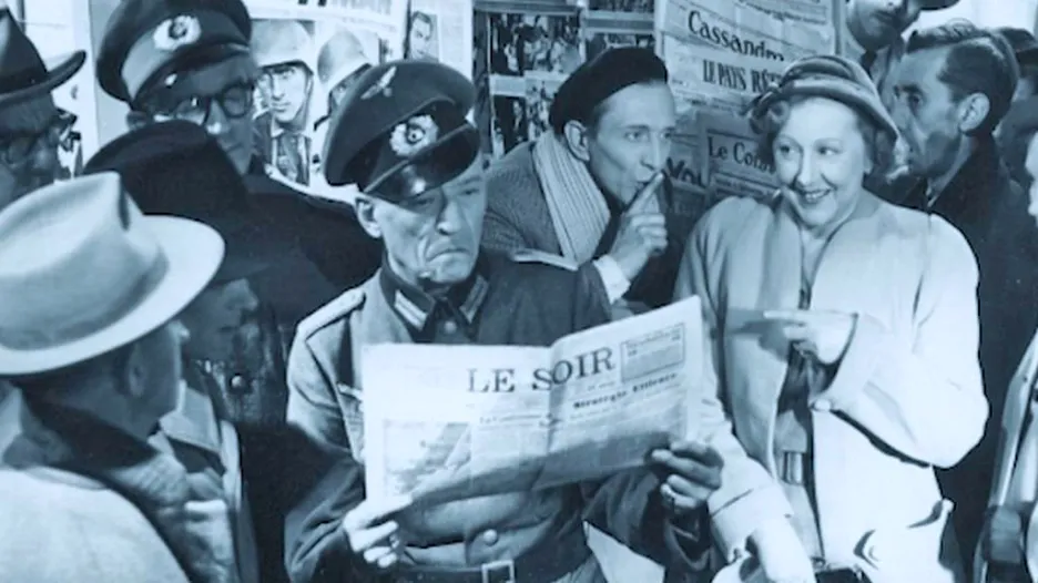 Falešné vydání Le Soir z 9. listopadu 1943