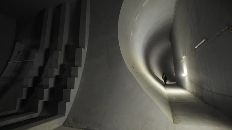 Technologické zázemí tunelového komplexu Blanka