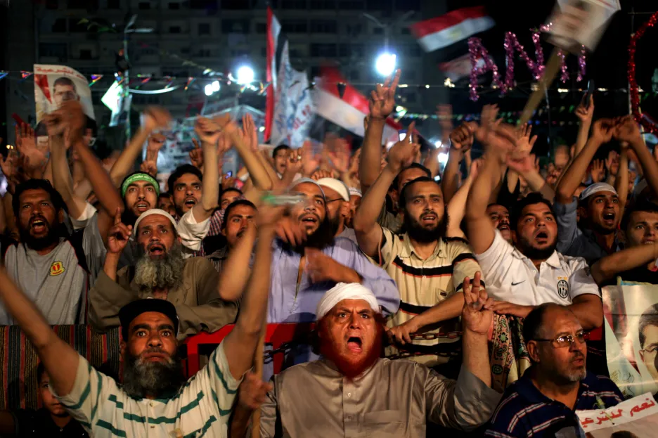 Stoupenci exprezidenta Mursího
