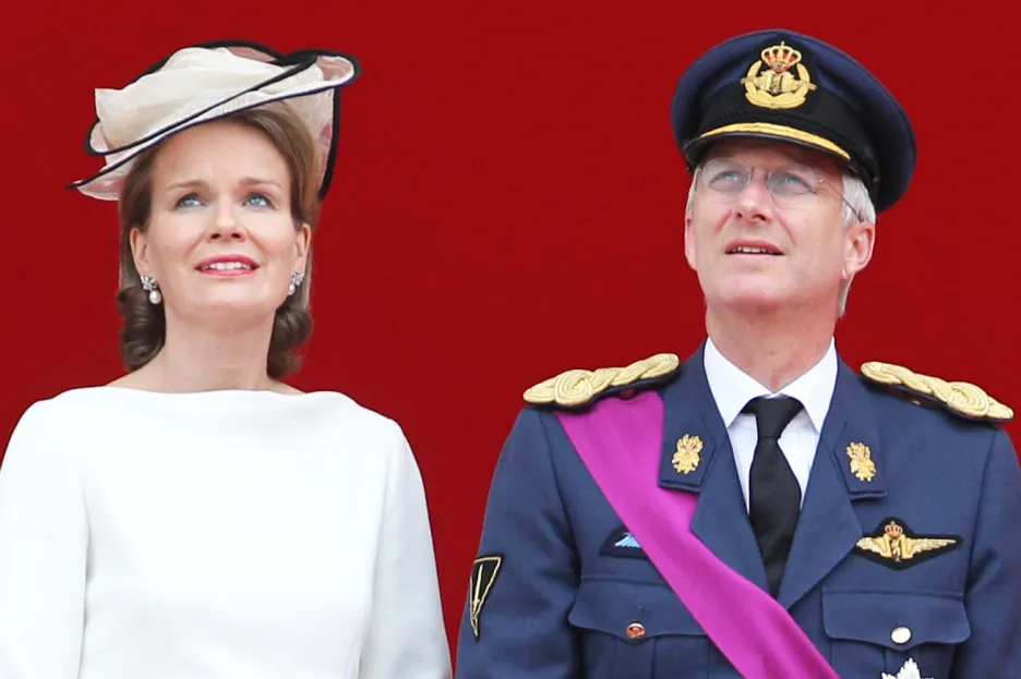 Princ Philippe s manželkou Mathilde