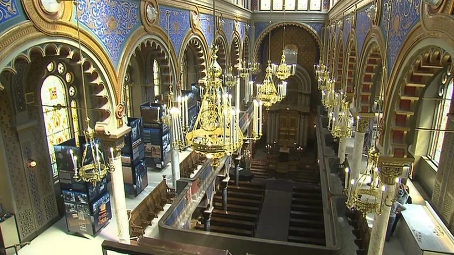 Jeruzalémská synagoga / interiér