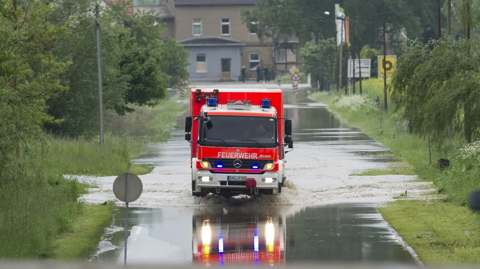 Záplavy v Německu