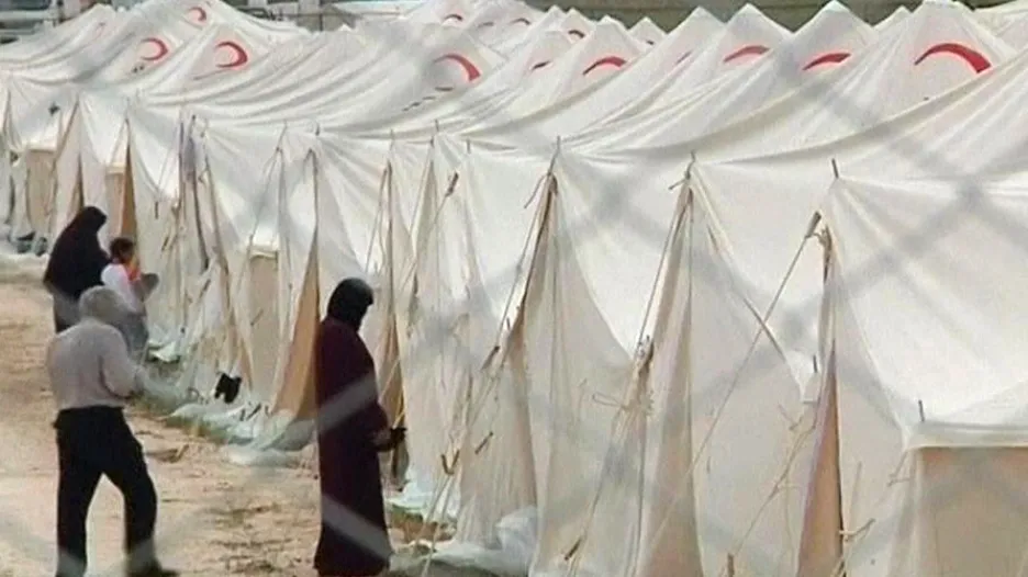 Tábor syrských uprchlíků v Turecku