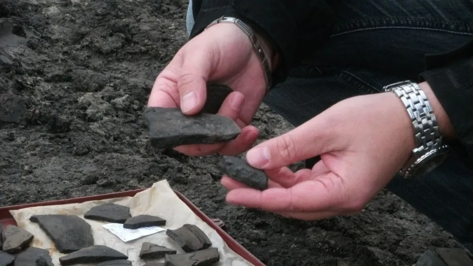 Nálezy z objevené keltské osady v Novosedlech