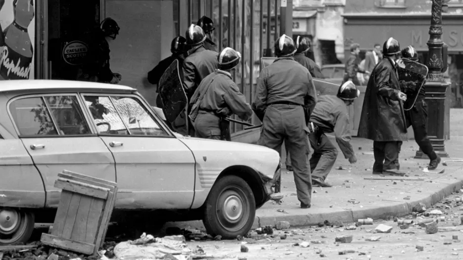 Studentské bouře ve Francii na jaře 1968