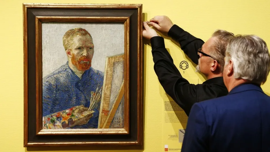 Autoportrét Vincenta van Gogha (1888)