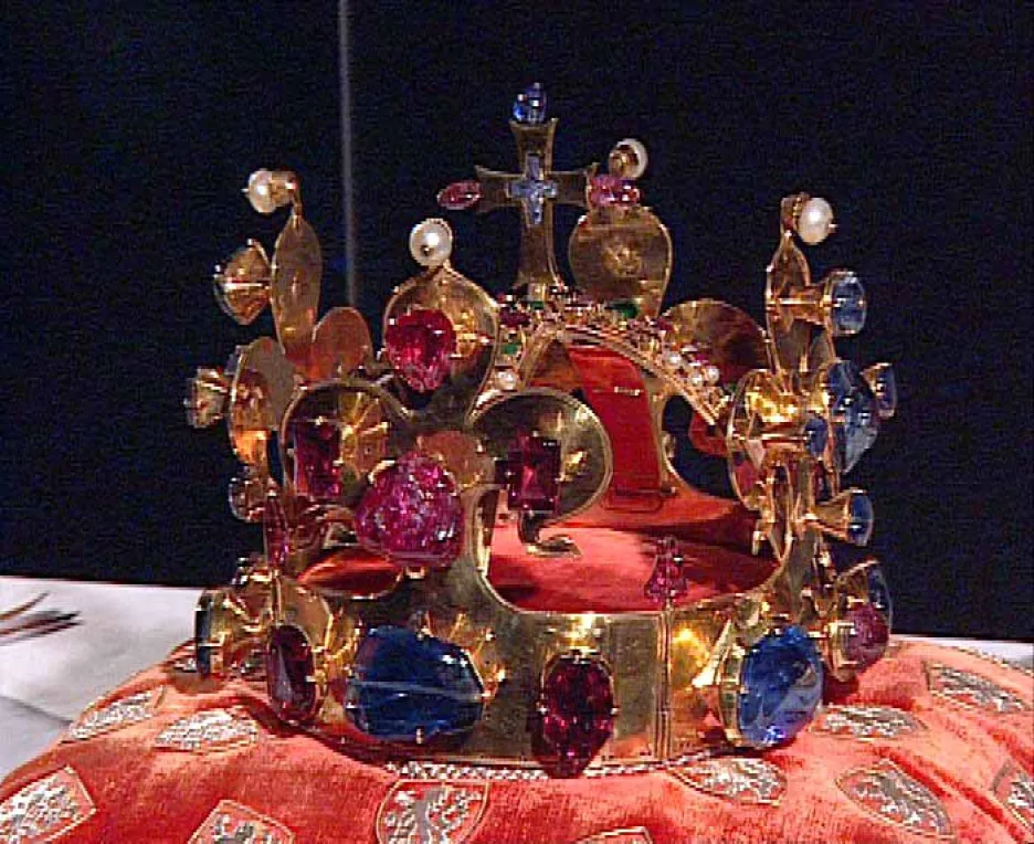 Svatováclavská koruna Karla IV.
