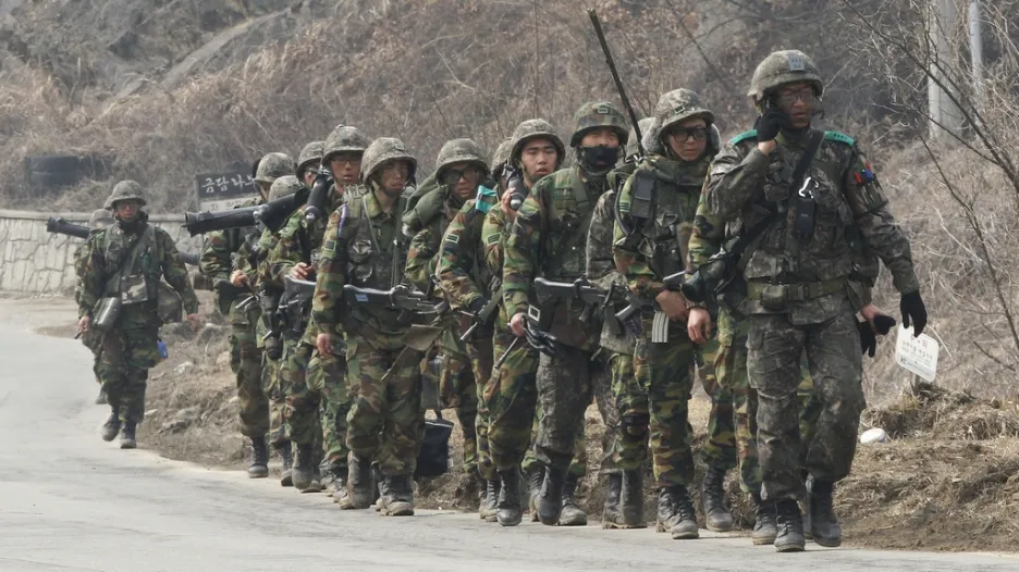 Jihokorejští vojáci