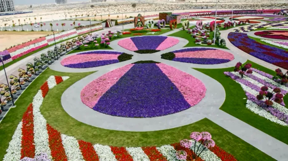 Zázračná zahrada v Dubaji
