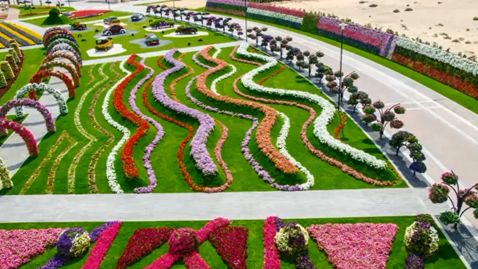 Zázračná zahrada v Dubaji