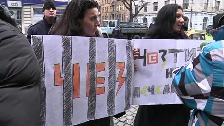 Bulhaři protestují proti drahé elektřině