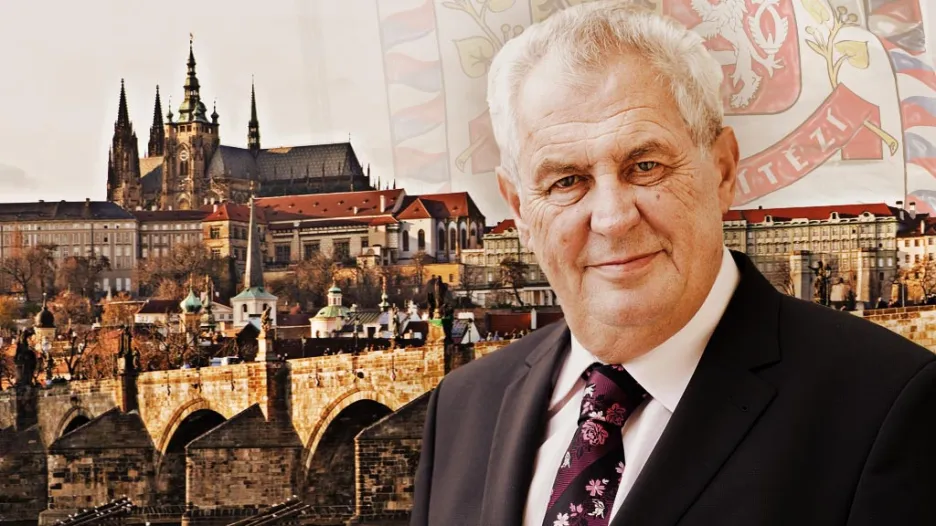 Nový český prezident Miloš Zeman