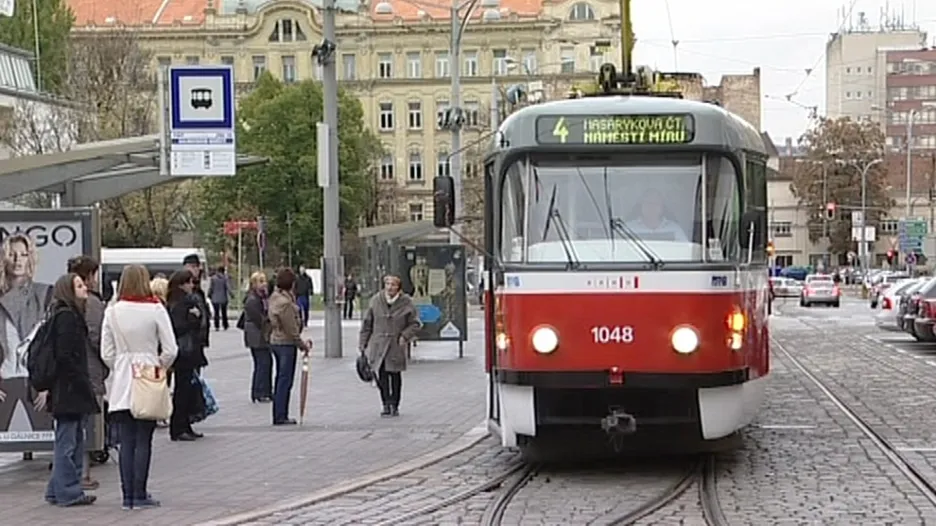 Městská hromadná doprava v Brně