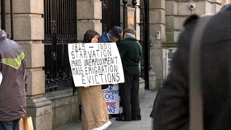 Protesty v Irsku