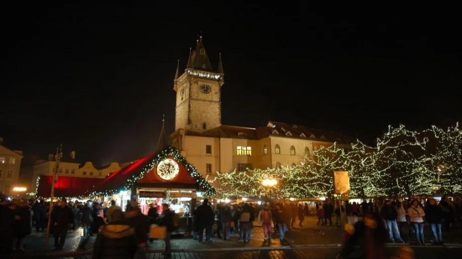 Vánoční Staroměstské náměstí