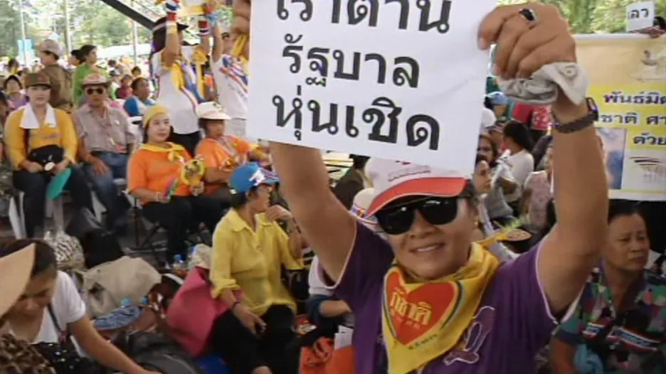 Demonstrace v Bangkoku