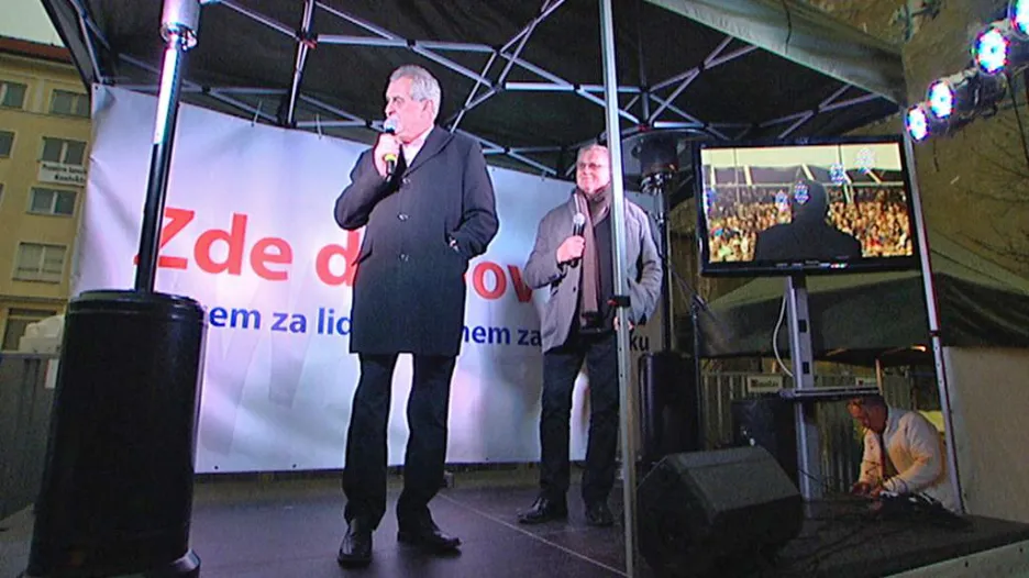 Volební kampaň Miloše Zemana