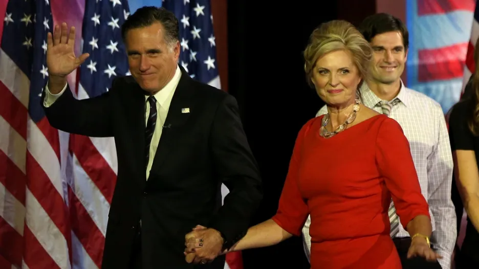 Mitt Romney s manželkou Ann
