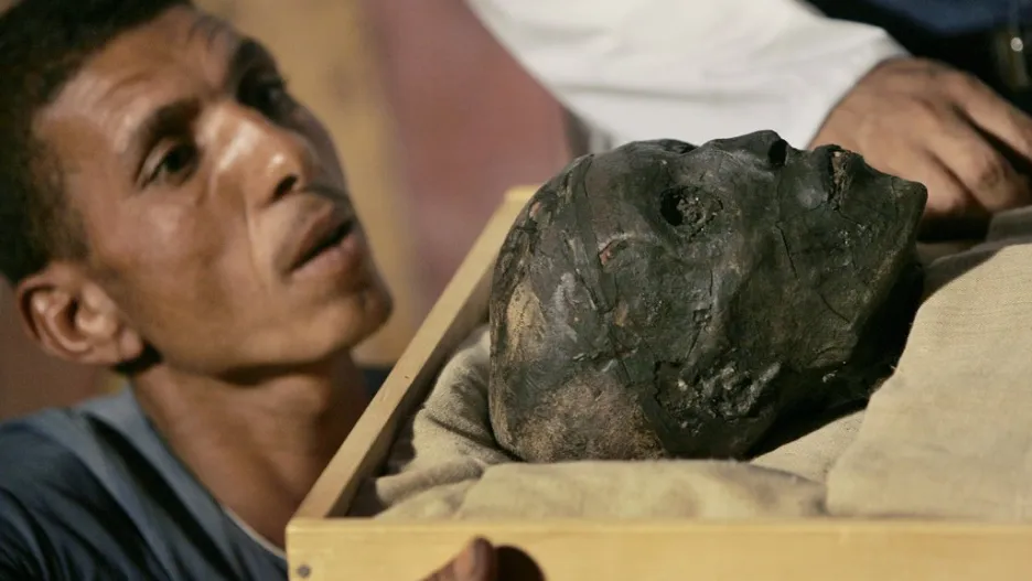 Mumie faraona Tutanchamona