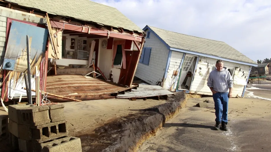 Následky řádění hurikánu Sandy