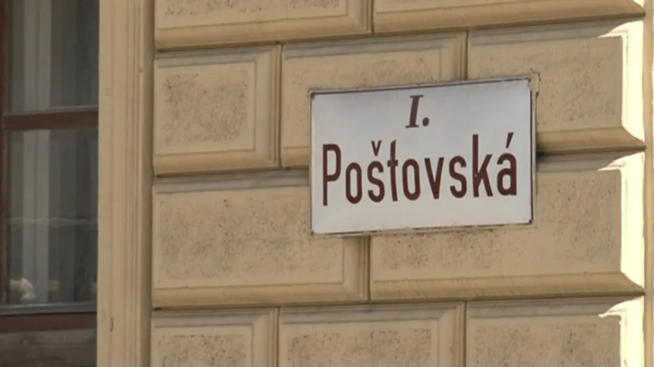 Ztracená ulice byla r. 1896 přejmenována na Poštovskou