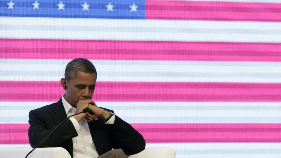 Barack Obama na summitu v Cartageně