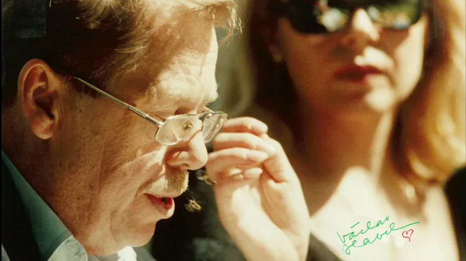 Václav Havel a Dagmar Havlová