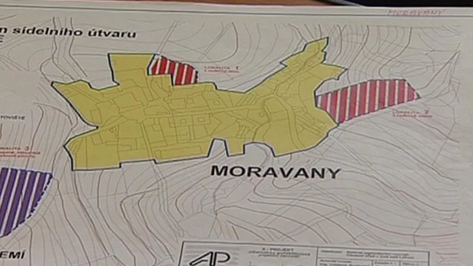 Katastrální území Moravany