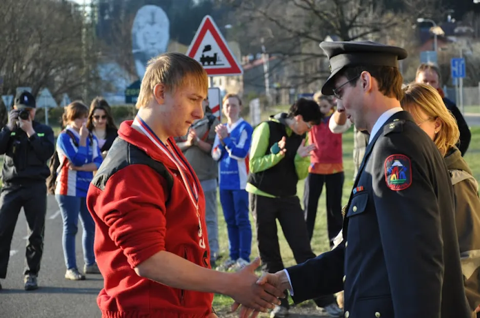 Z hasičské soutěže v Bělovsi