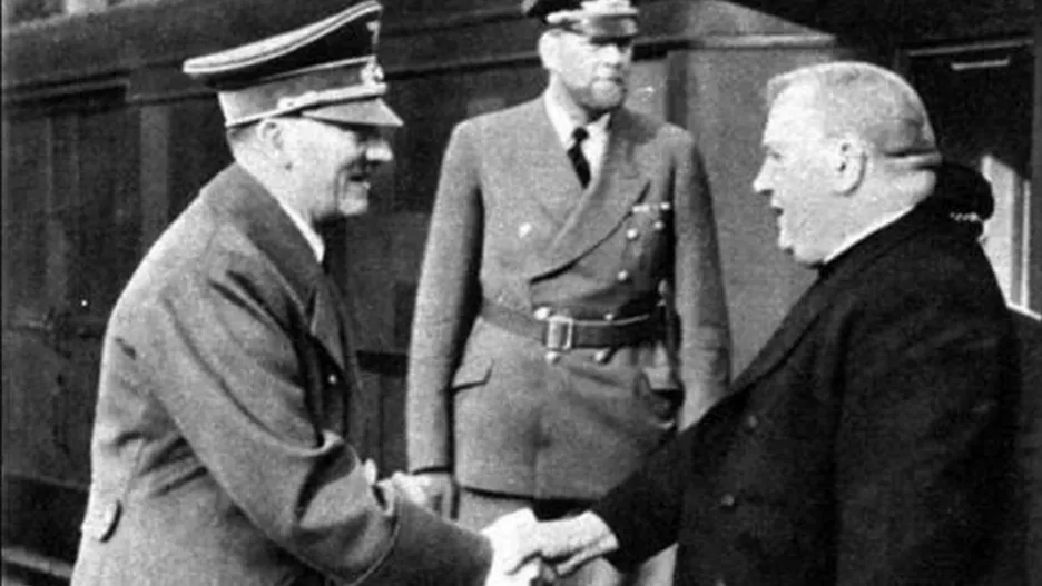 Jozef Tiso a Adolf Hitler