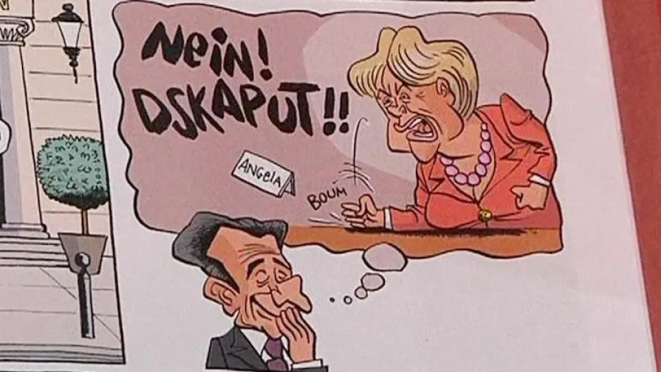 Komiks o Nicolasi Sarkozym