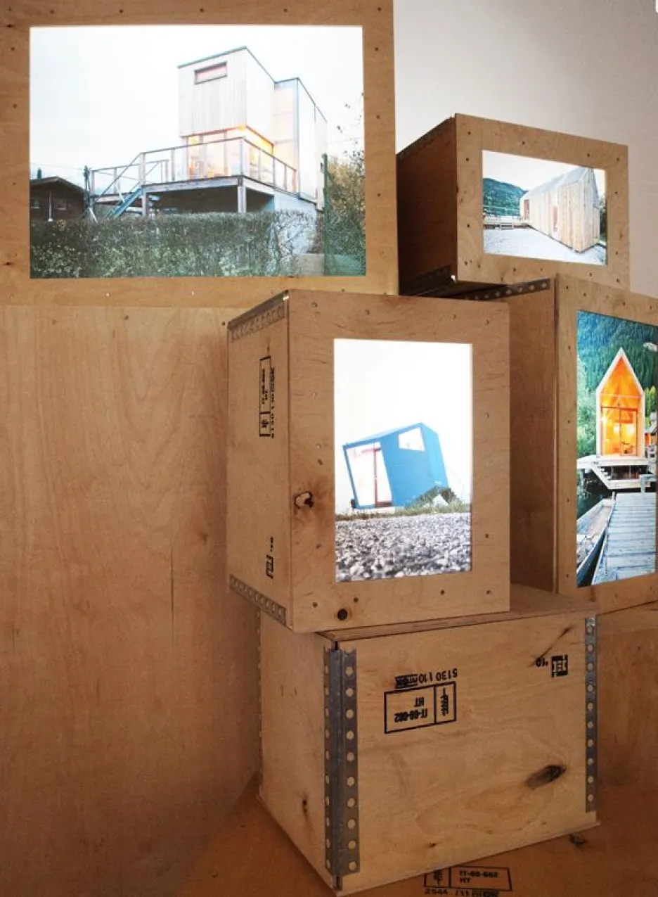 Z výstavy Green Architecture II - sekce Wooden boxes