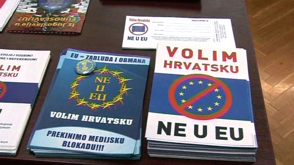 Chorvatská kampaň před vstupem do EU