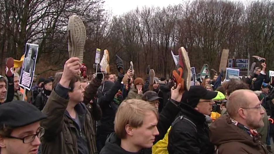 Demonstrace v Německu