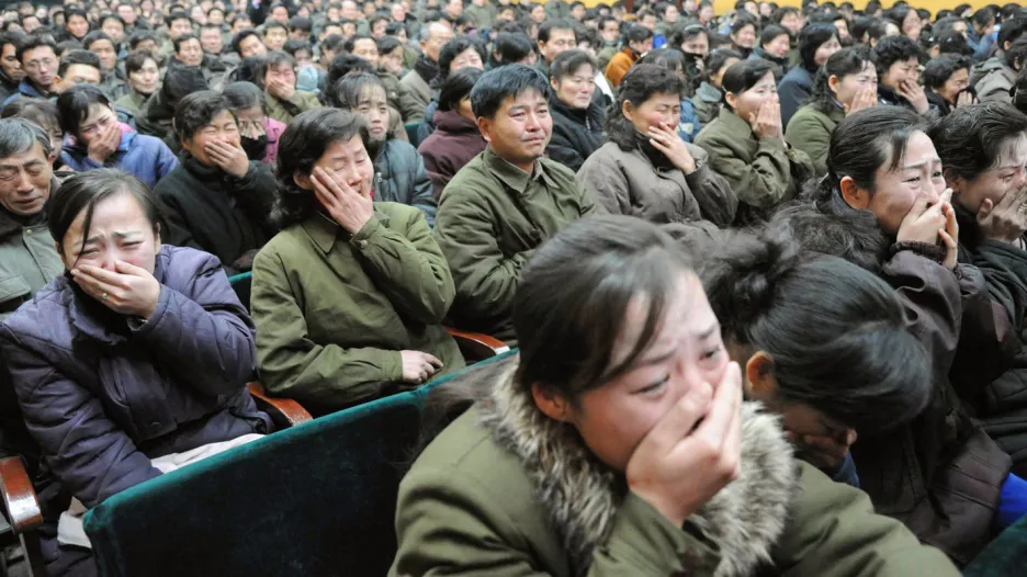 Severokorejci truchlí pro Kim Čong-ila