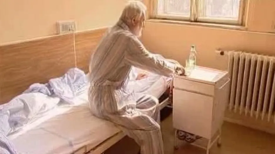 Pacient v nemocnici