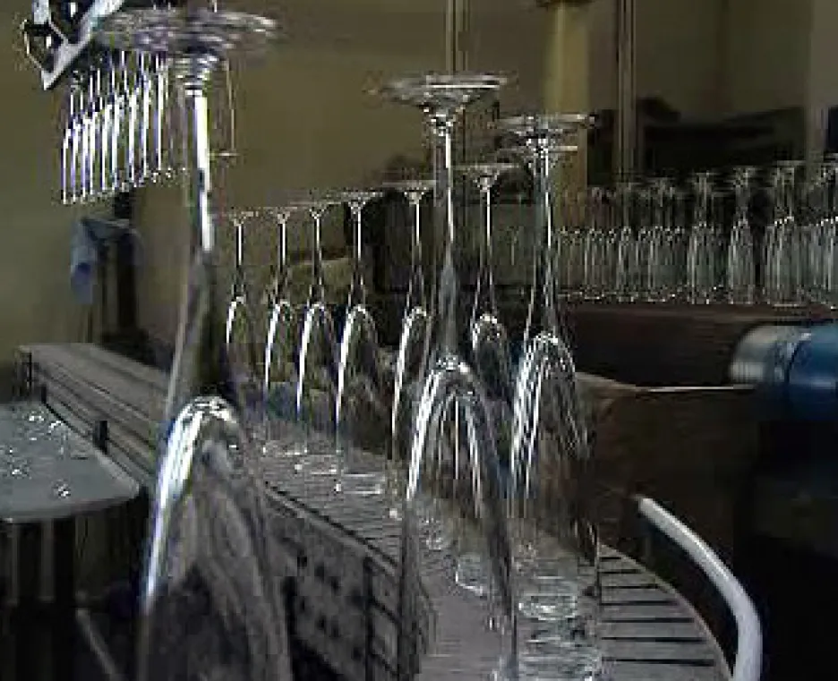Výroba sklenic