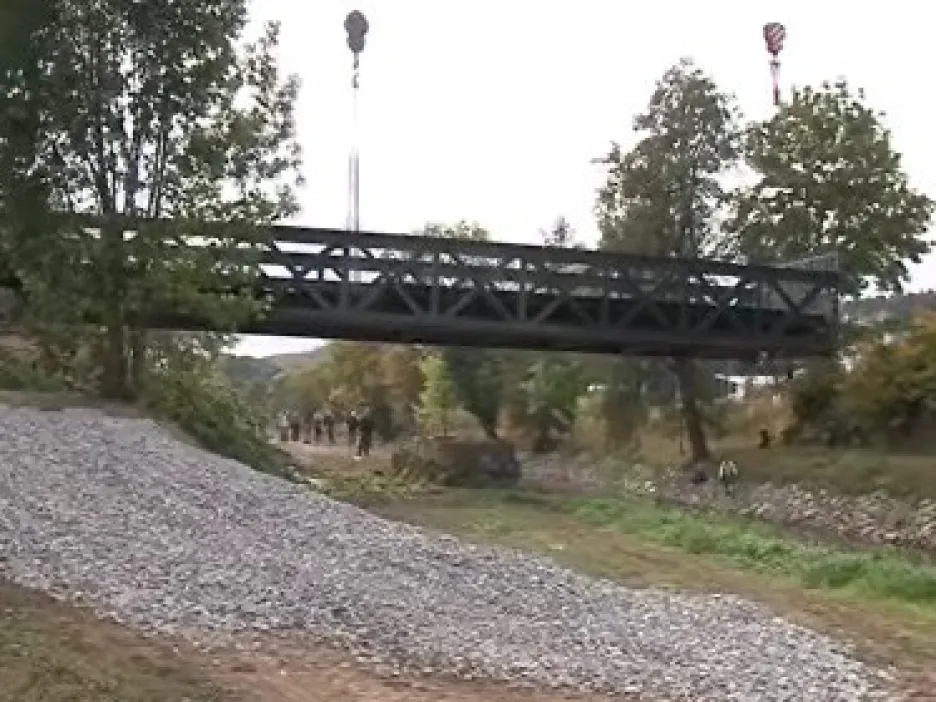 Ježkův most v Blansku